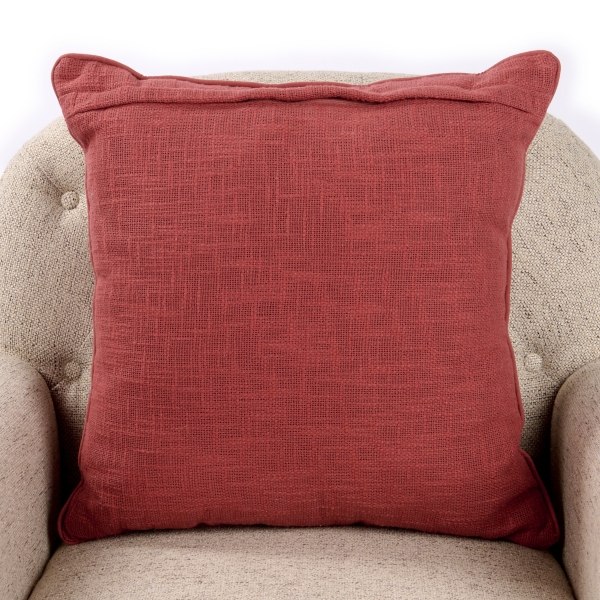 Mauve Riley Textured Pillow