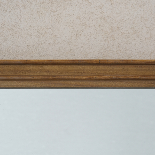 Nicole Natural Wood Mantel Wall Mirror