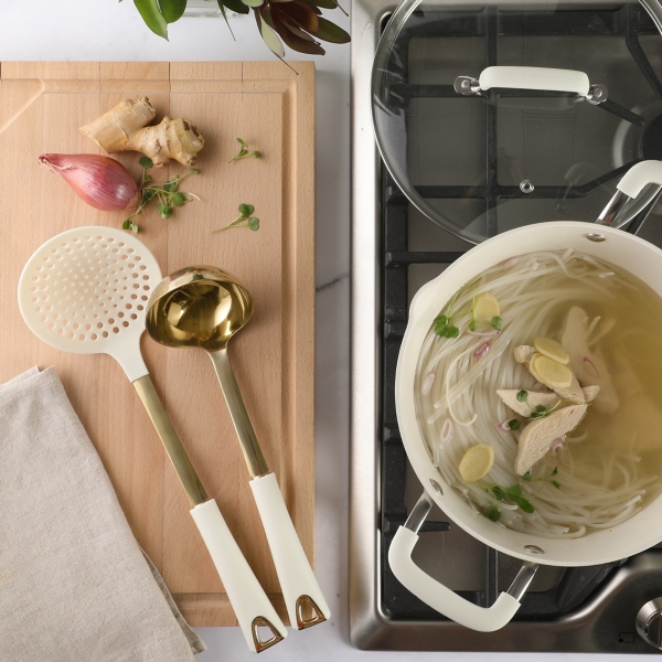 Martha Stewart Lockton 2-pc Skimmer & Ladle Set