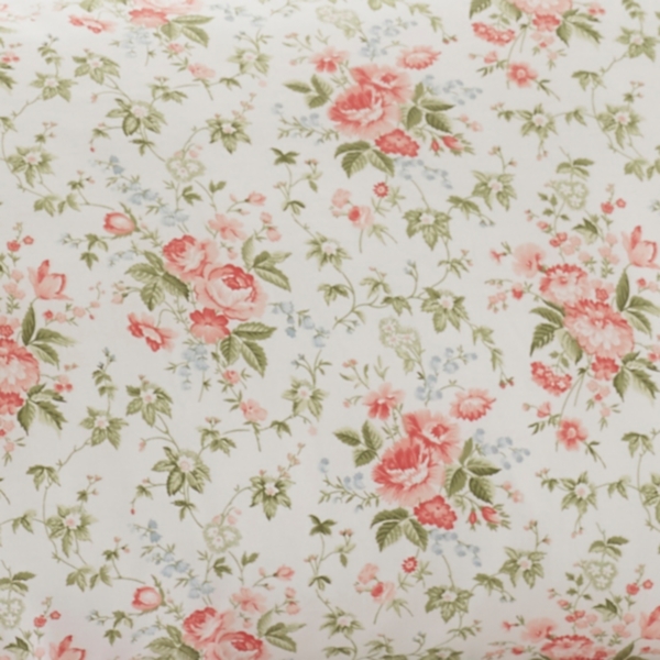 Laura Ashley Coral Marissa 6-pc. Queen Sheet Set