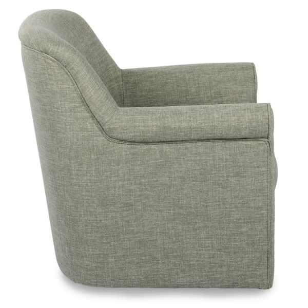 Kamryn Seagrass Upholstered Swivel Chair