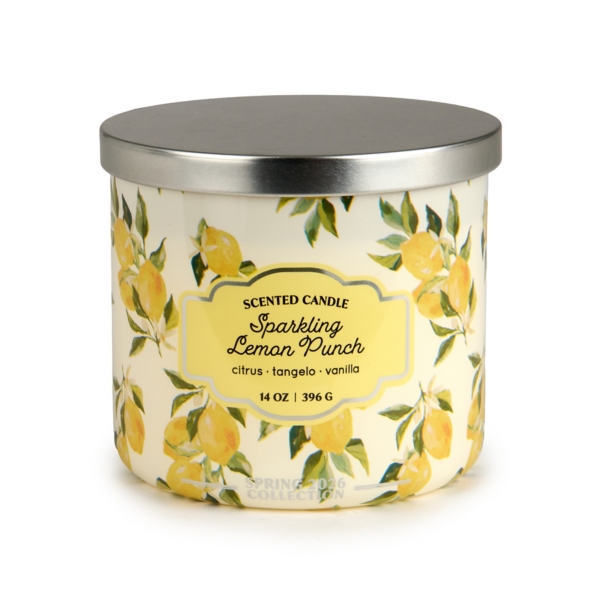 Sparkling Lemon Punch 3-Wick Jar Candle