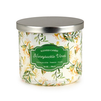Honeysuckle Vines 3-Wick Jar Candle | Kirklands Home