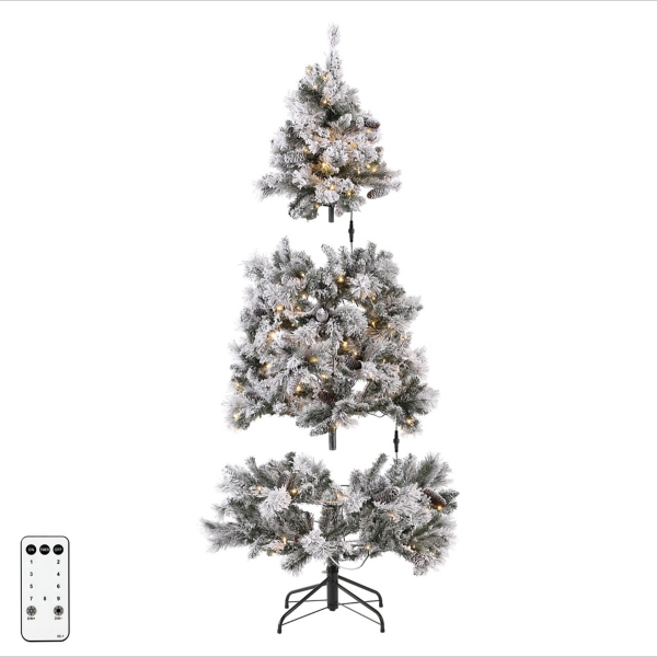 5.5 ft. Pre-Lit Engelke Artificial Christmas Tree