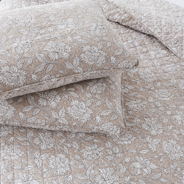Zara Quilted Rose 3-pc. Full/Queen Comforter Set