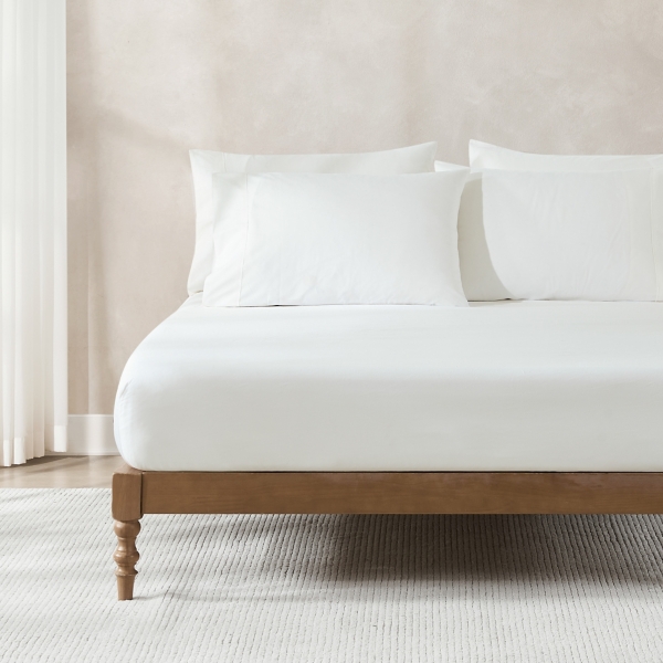 Solid White Verona 6-pc. King Sheet Set