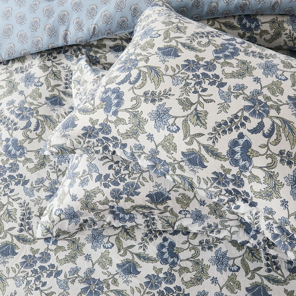 Lillian Floral Reversible 3-pc. King Comforter Set