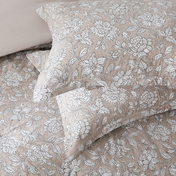 Zara Tan Floral 8-pc. King Comforter Set