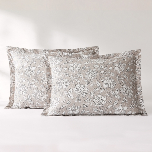 Zara Tan Floral 8-pc. Queen Comforter Set