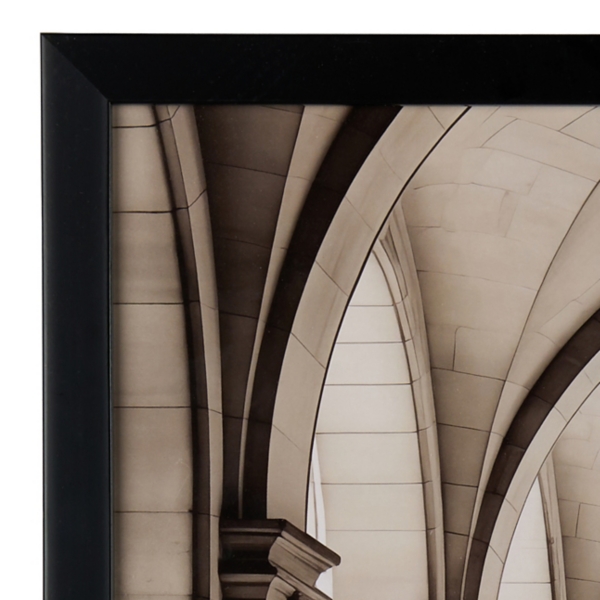 Arched Walkway Photo Framed Art Print