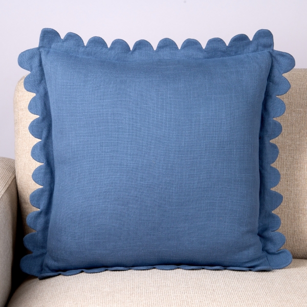 Piper Scalloped Flange Pillow