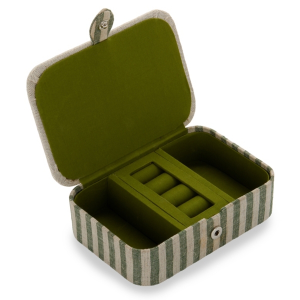 Beaded Floral Jewelry Box