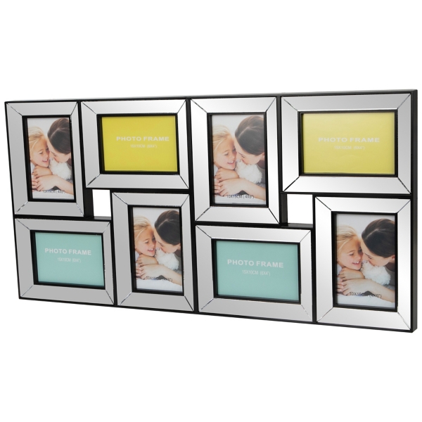 Black Mirrored Collage Frame