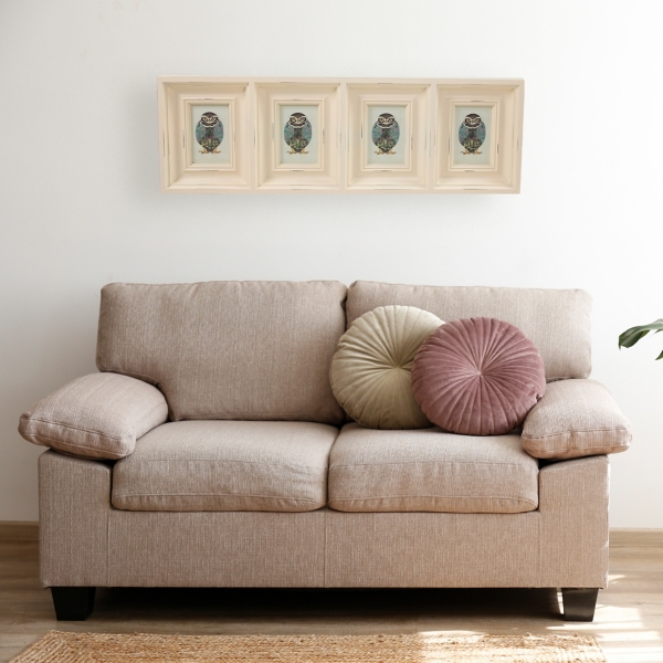 Distressed Cream Collage Frame