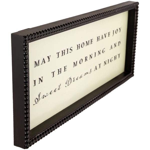 Joy and Sweet Dreams Wall Plaque