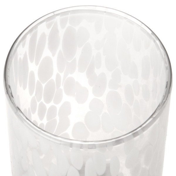 White Speckled Freckle Short Tumbler