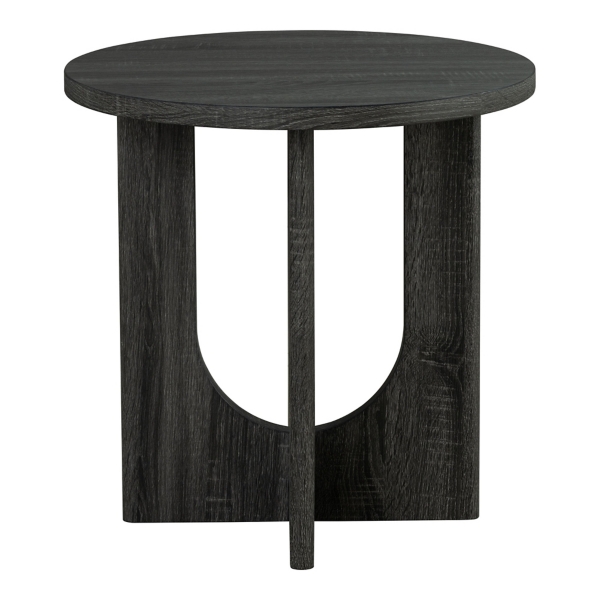Calsen Gray Wood Occasional Tables, Set of 3