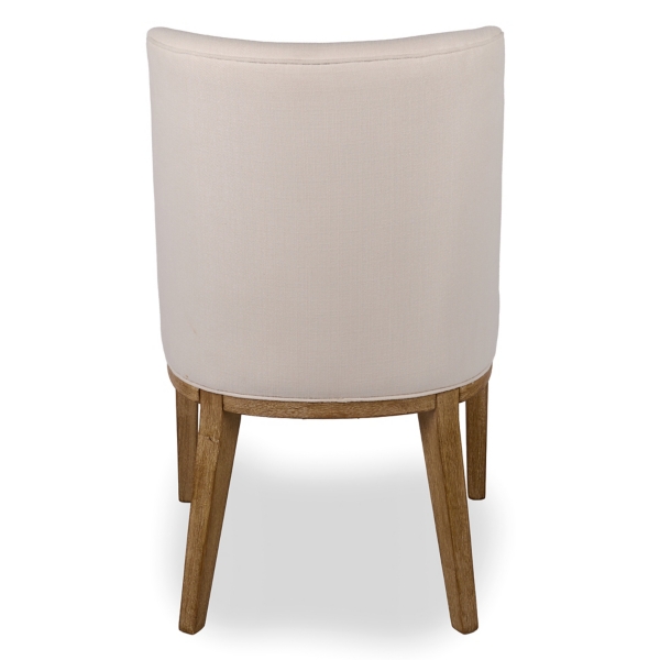 Capri Cream Upholstered Dining Chair