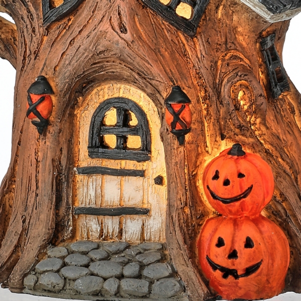 LED Haunted House Figurine, 12 in.