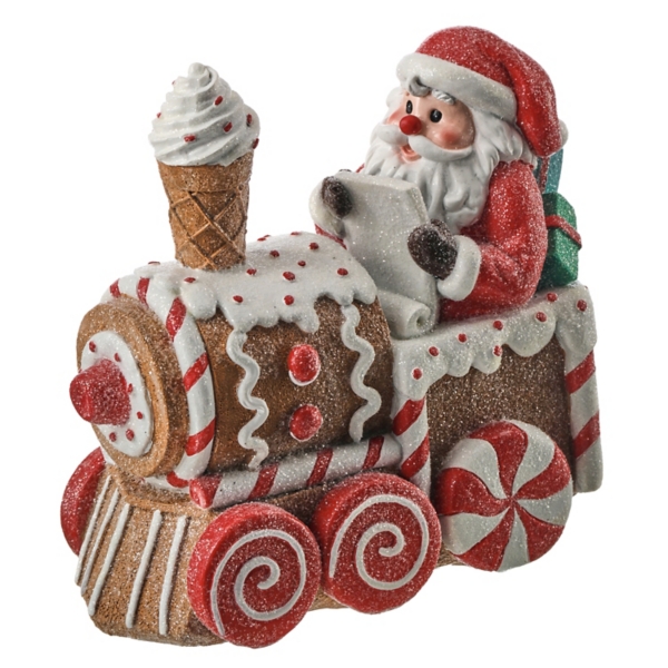 Sweet Santa Train Christmas Decoration