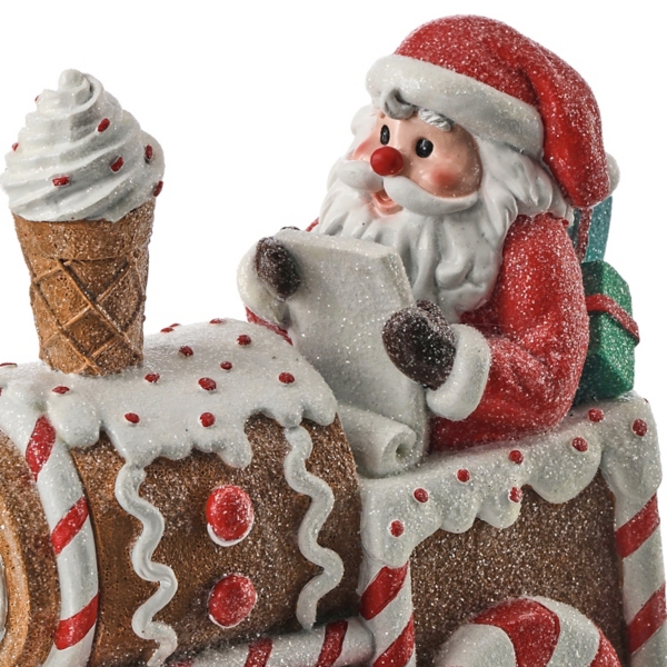 Sweet Santa Train Christmas Decoration