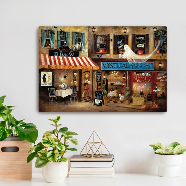 Mystical Magic Shop Canvas Art Print
