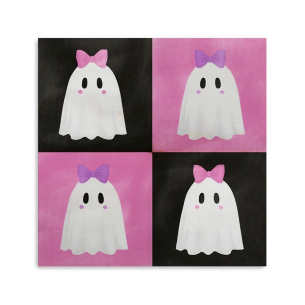 Coquette Ghost Canvas Art Print