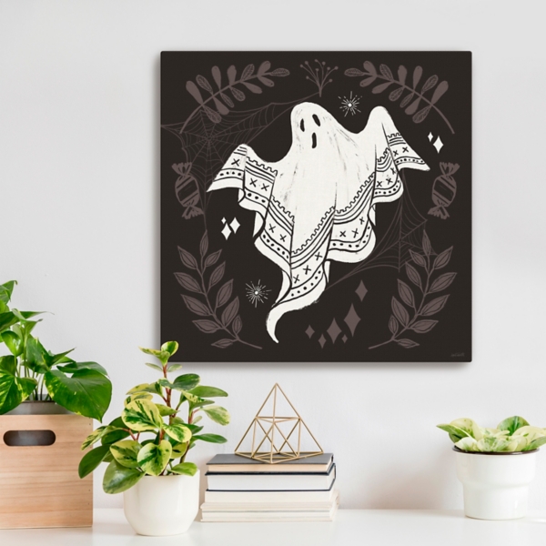 Spooky Silhouette II Halloween Canvas Art Print