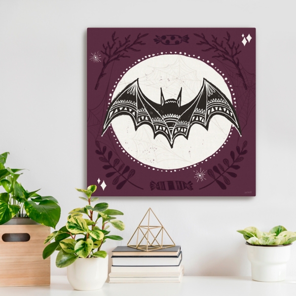 Spooky Silhouette III Halloween Canvas Art Print