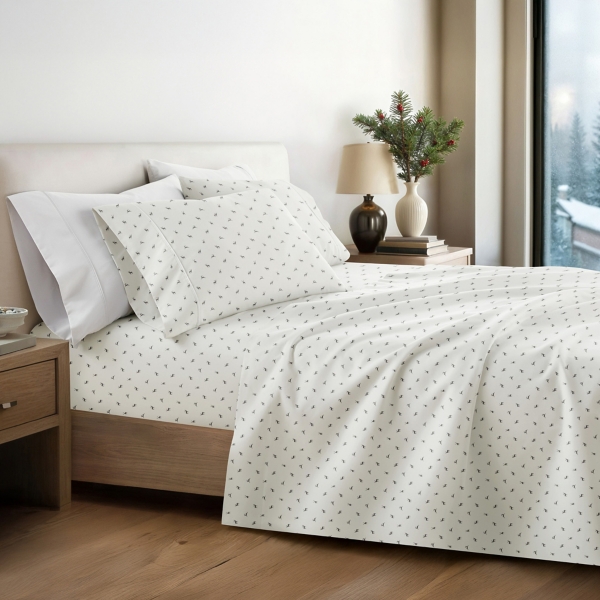 Reindeer 4-pc. Queen Sheet Set