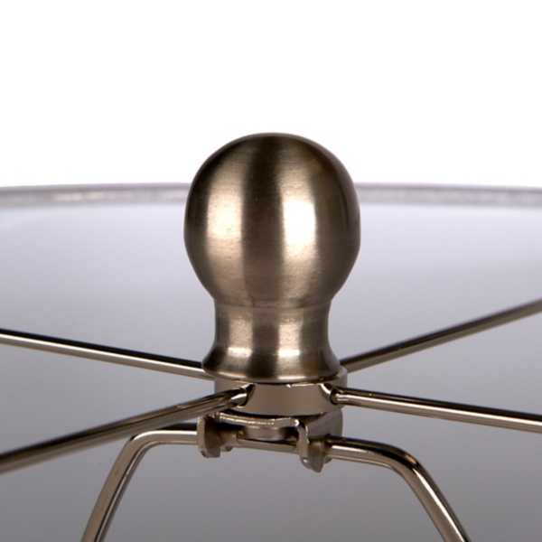 White Swirl Ceramic Table Lamp