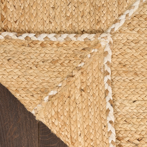 Terrazzo Natural Braided Jute Area Rug