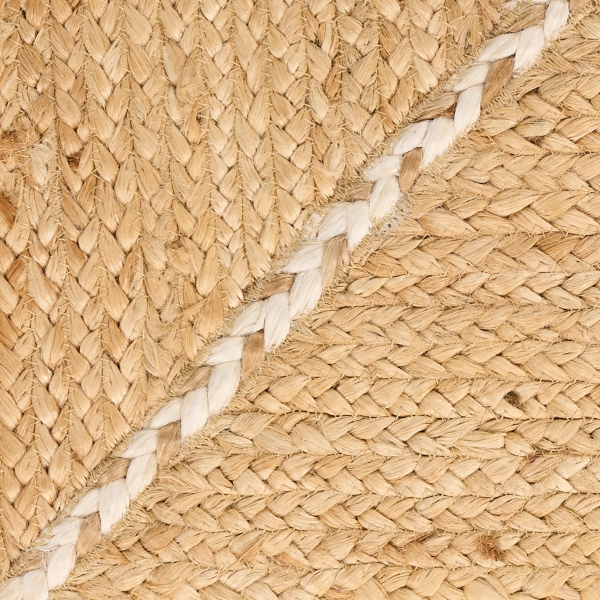 Terrazzo Natural Braided Jute Area Rug