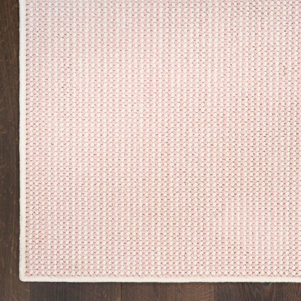 Rose Textured Modern Area Rug