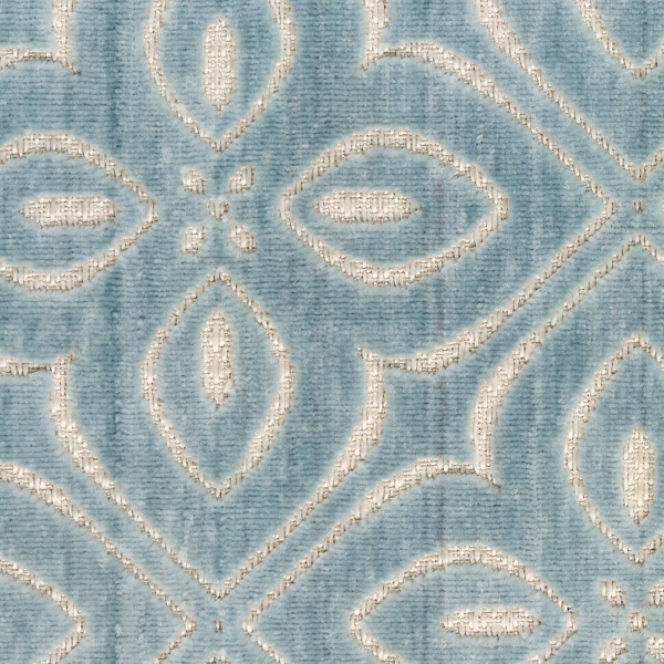 Blue Floral Charm Washable Area Rug, 5x7