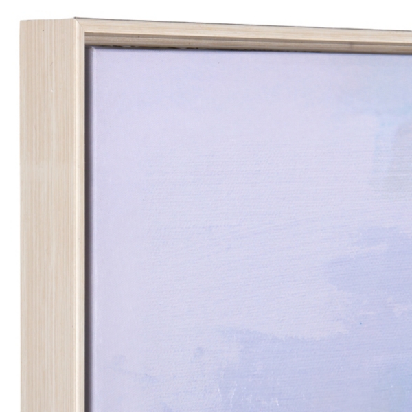 Santorini Views Framed Canvas Art Print