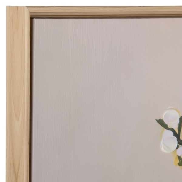 Grace in Green Framed Canvas Art Print