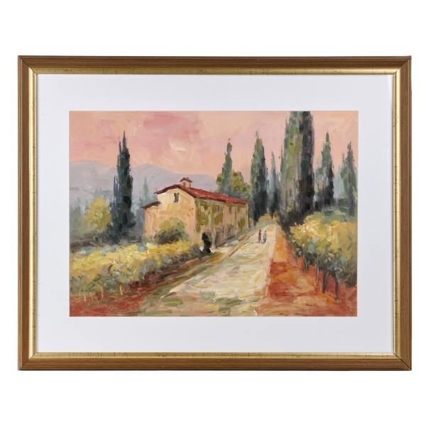 Tuscan Villa Framed Art Print