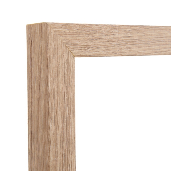 White Floral Arched Mat Framed Art Print