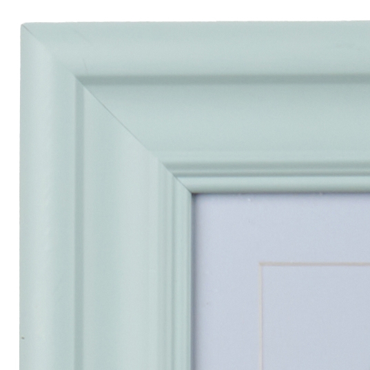 Greenery on Blue Framed Art Prints, Set of 2