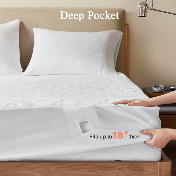 Beautyrest Heated Scotchgard Cal King Mattress Pad