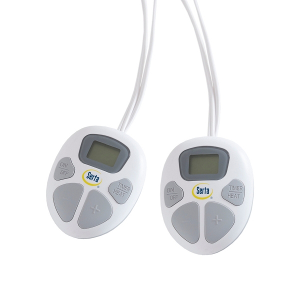 Serta Heated Microfiber King Mattress Pad