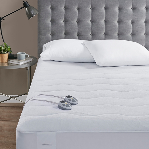 Serta Heated Plush Twin Mattress Pad