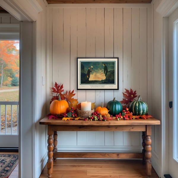 Frankenstein Movie Poster Framed Art Print