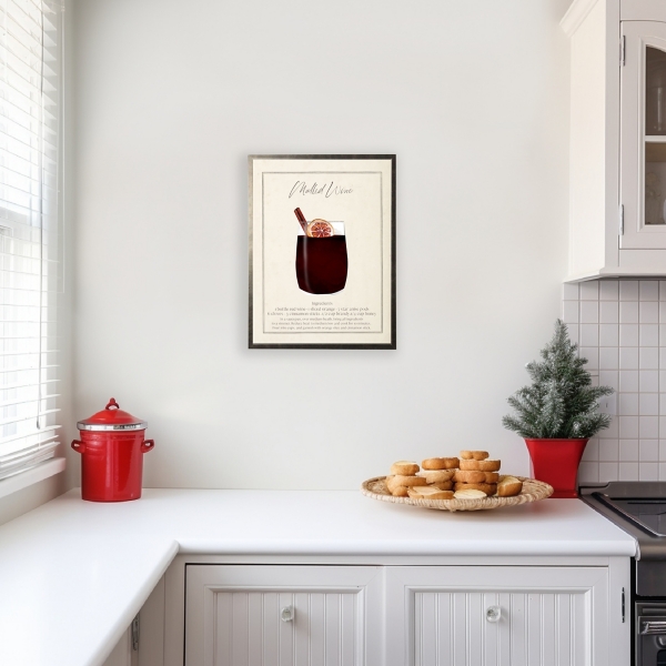 Mulled Wine Framed Art Print