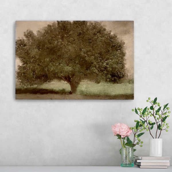 Under the Tree Canvas Art Print