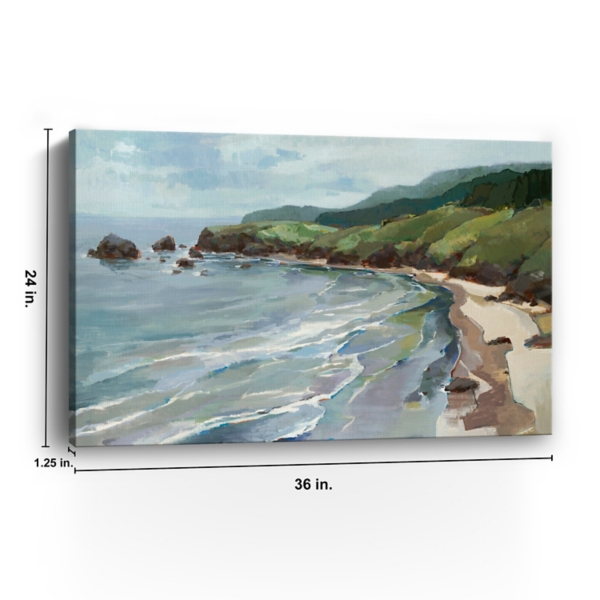 Seaside Cliffs Canvas Art Print, 36x24