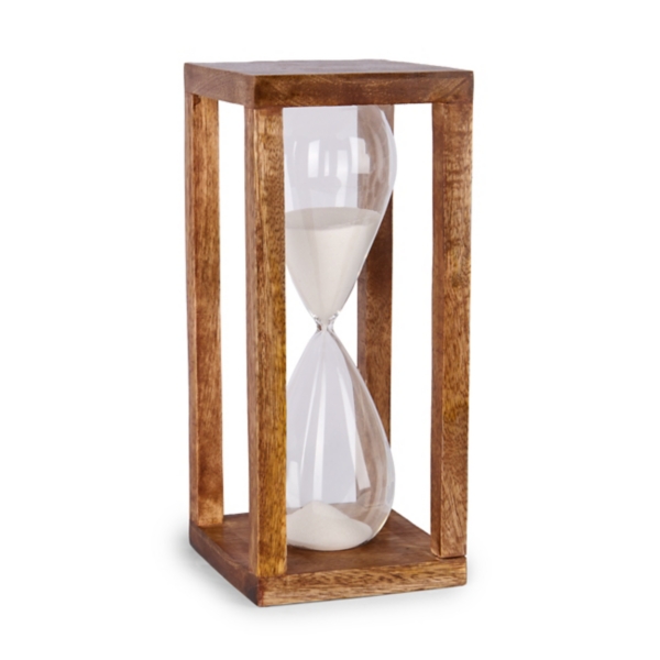 Wood Framed Hourglass