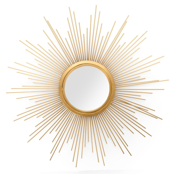 Gold Amaya Sunburst Wall Mirror