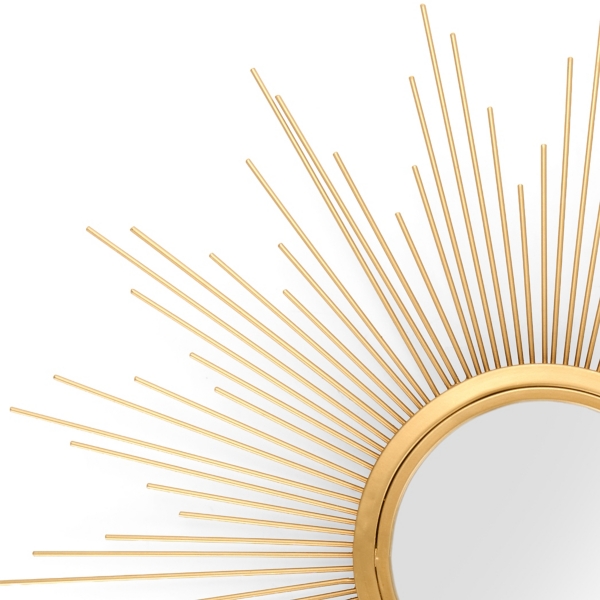 Gold Amaya Sunburst Wall Mirror